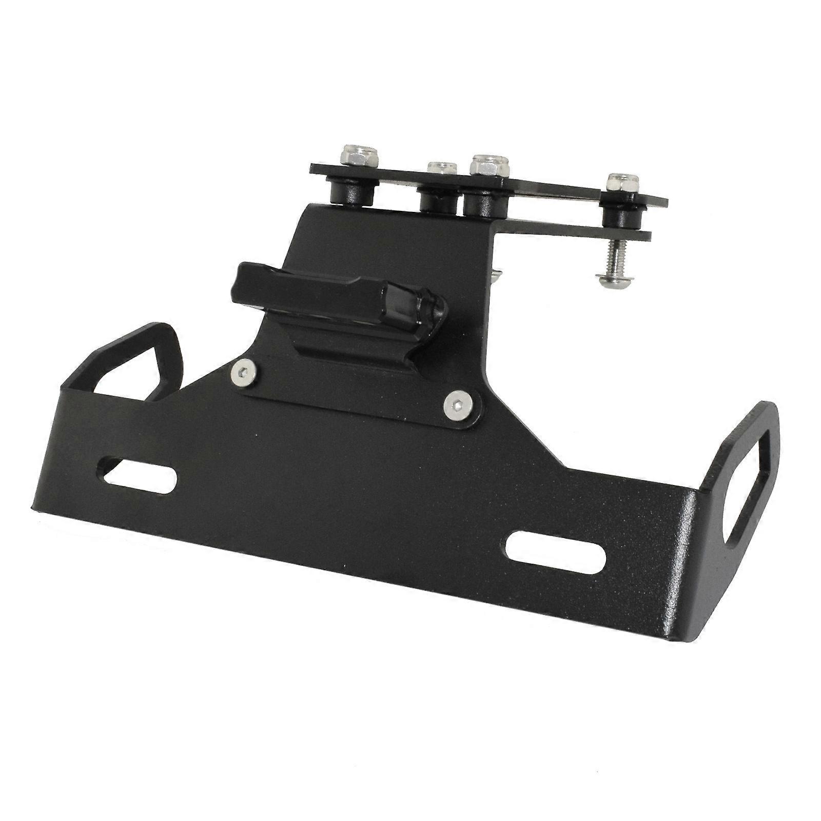 Motorcycle License Plate Bracket for Z900 2017-2023 Taillight Fixed Number Plate Frame Holder Light Mount with LED Light Multicolor