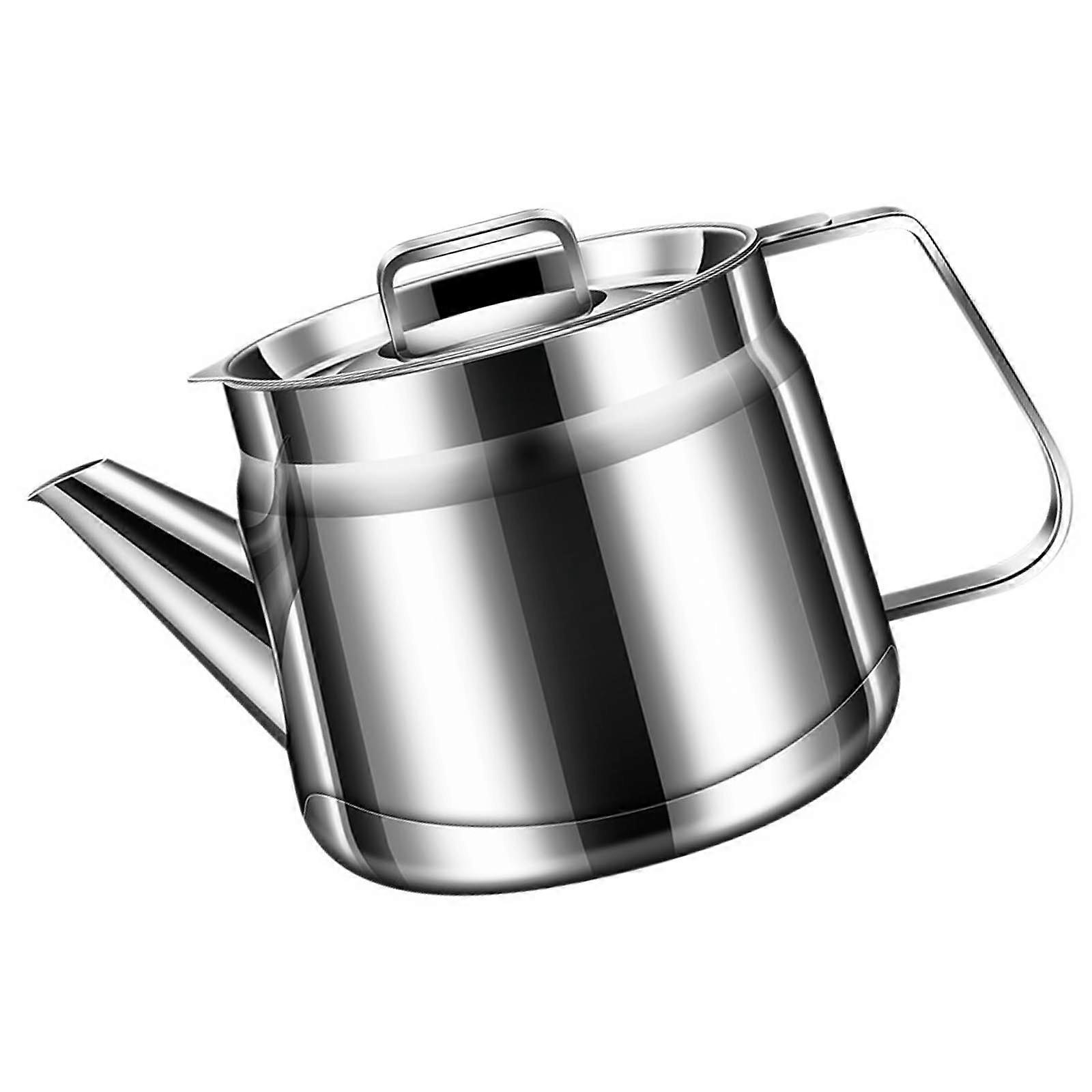 Untarnished Oil Filter Container With Stream 1. Capacity Permanent Kitchen Tool For Frying Storage And Cooking  2L