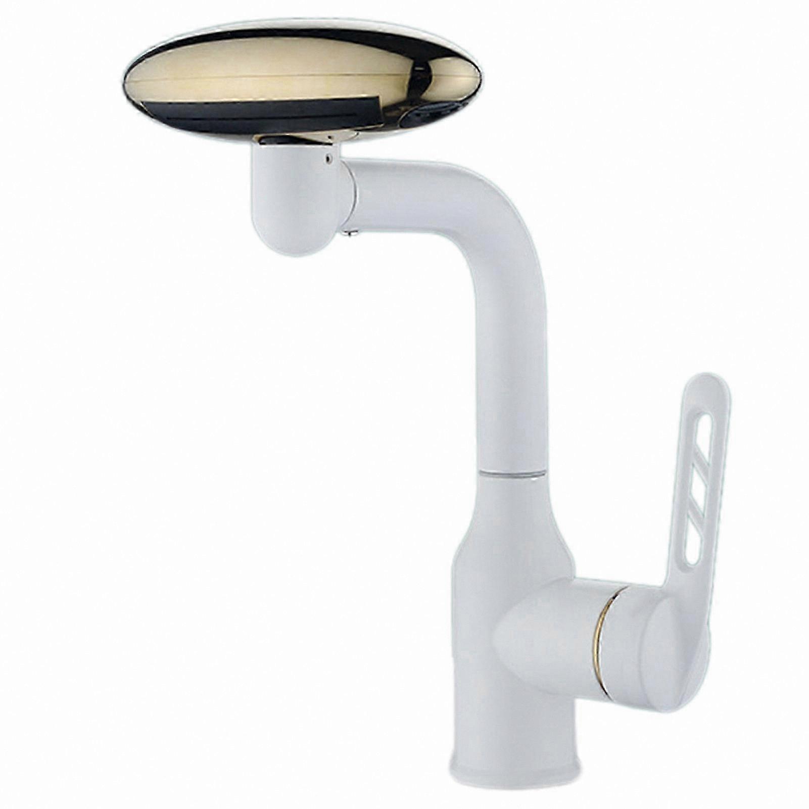 Modern 4-Mode Faucet with 360° Swivel for Hot and Cold Water, Minimalist Bathroom Sink Mixer