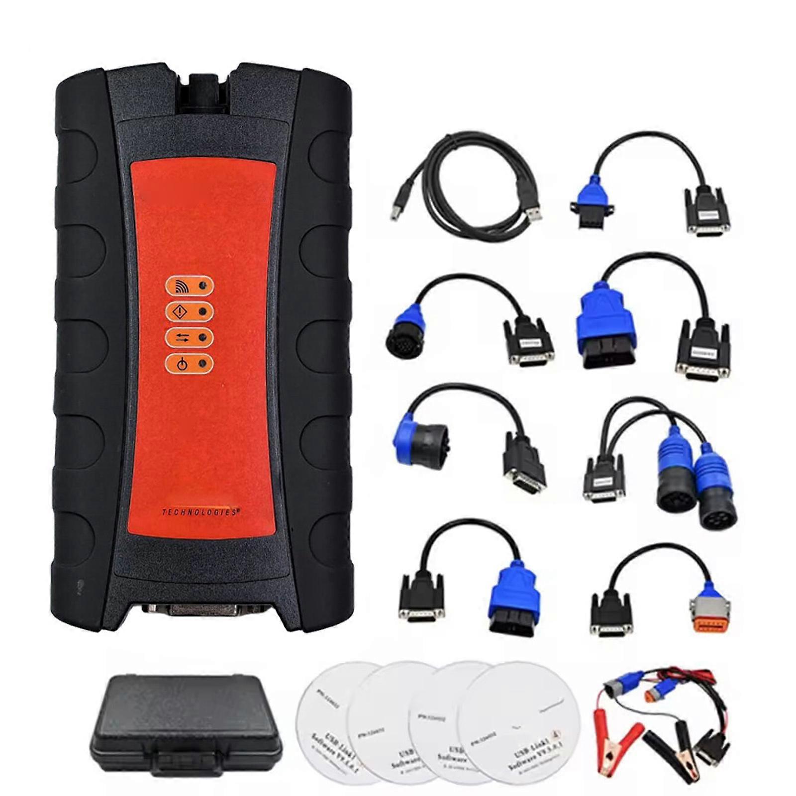 Strong Truck Diagnostic Scanners with Wireless Connection OBD2 Scanners for Fleet Maintenance Multicolor