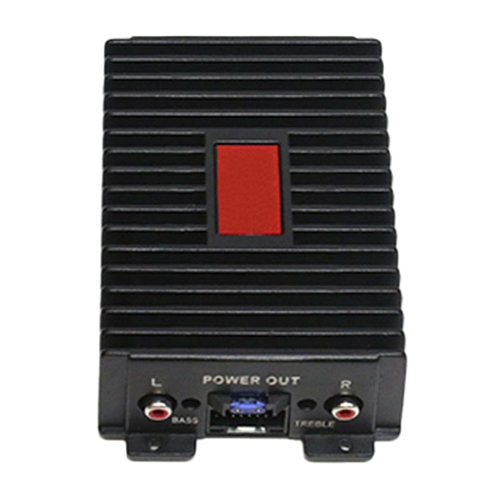 Outlet And Play Car Stereophonic DSP Increaser Strengthened Sound Clearness Global Adjustment Permanent Aluminum Building Multicolor