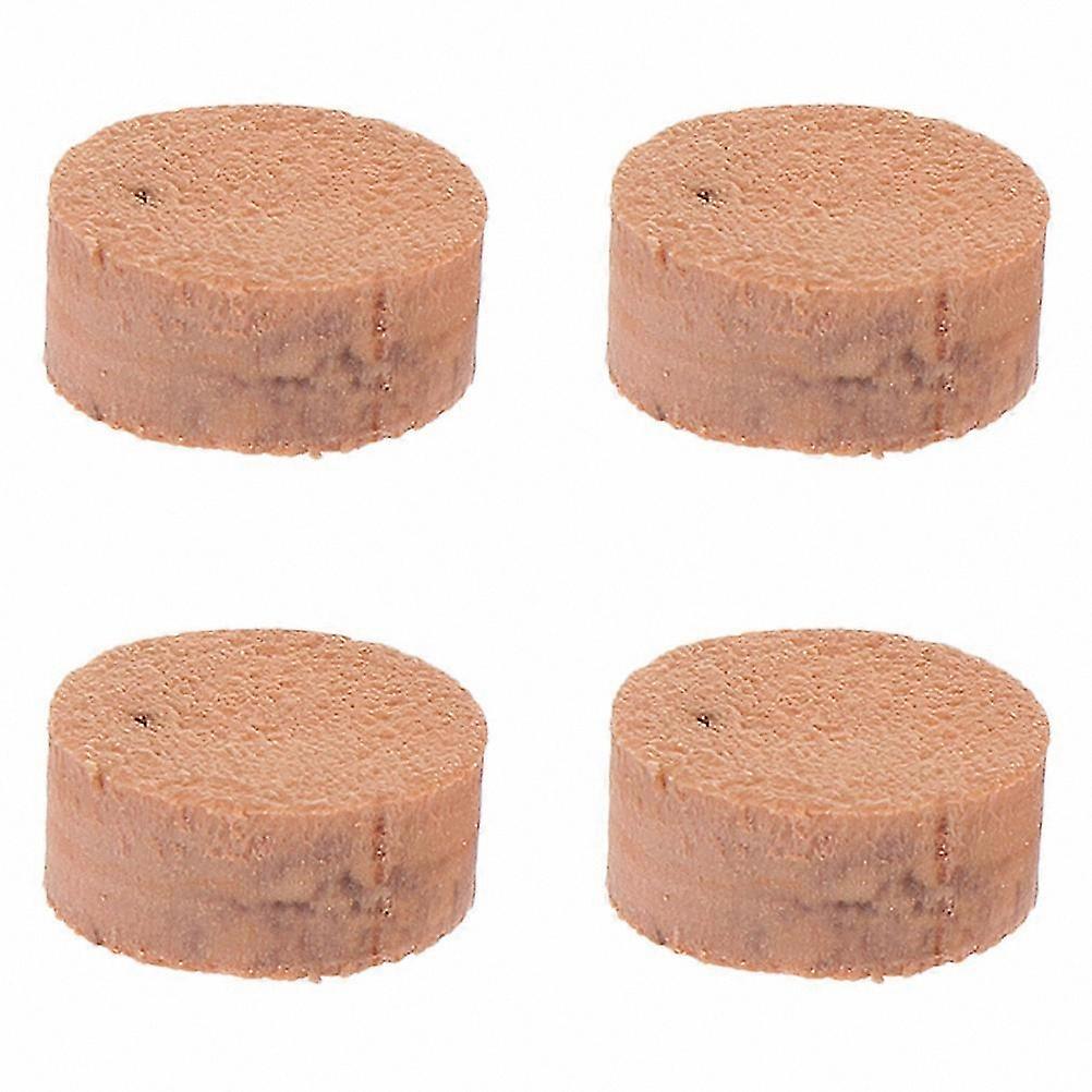4-Pack Tuba Water Key Pads and Cork Mats for Instrument Maintenance
