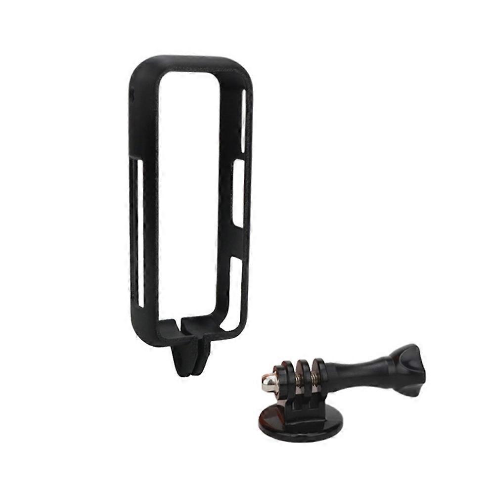 For Insta360 X4 AIR Camera Extension Protection Frame Anti Fall Action Camera Frame Camera Mount Accessories Black