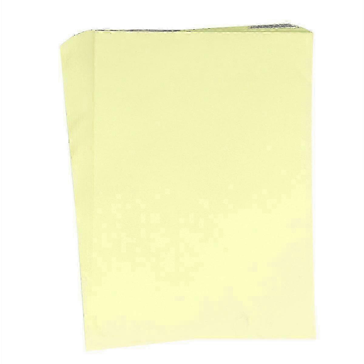 100 Sheets 70g A4 Size Multipurpose Paper Printing Folding Paper Handcrafts Typing Papers Manual Cutting Art Craft Paper for Office School Stati