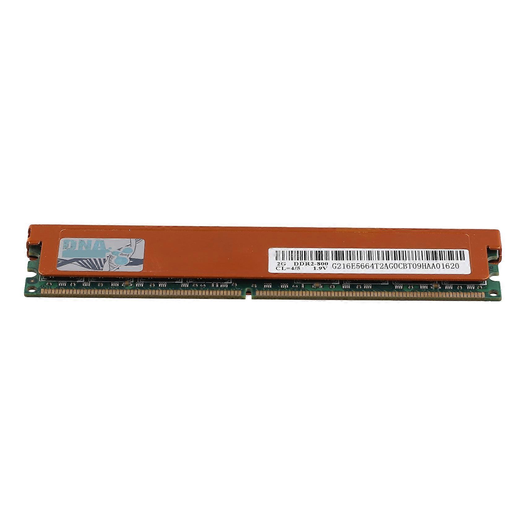 DDR2 2GB RAM Memory PC2 6400 800Mhz 2RX8 1.9V Desktop Memory for Intel PC Desktop Computer
