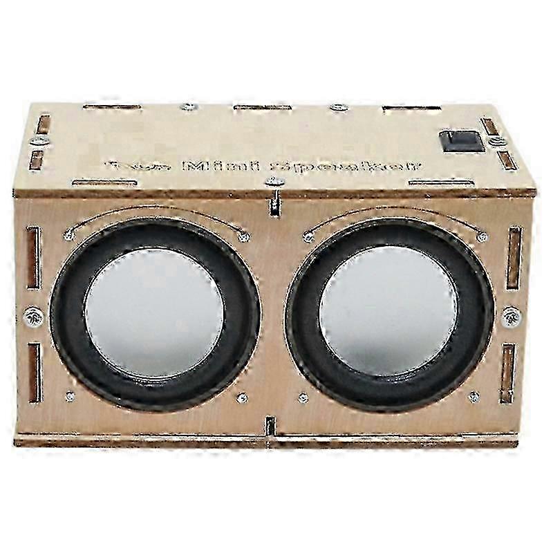w DIY Bluetooth Speaker Box Kit Electronic Sound Amplifier Builds Your Own Portable Wood Case Bluetoot