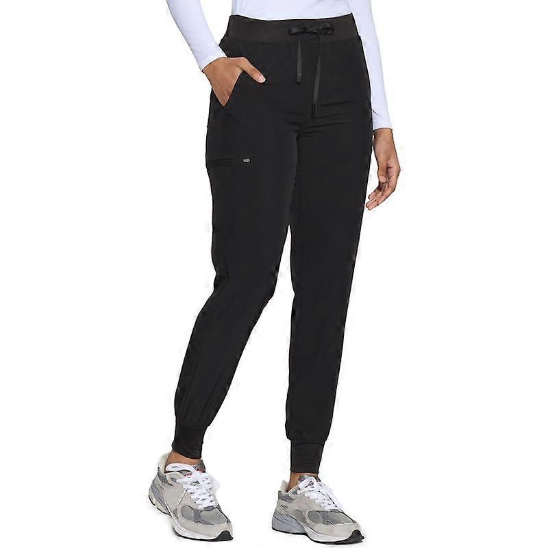 COZYFIT Womens Scrub Pants - Soft Stretch Yoga Style with 5 Pockets, Slim Fit Jogger Scrubs Pants for Women Sports Jogging Wear Workout Clot