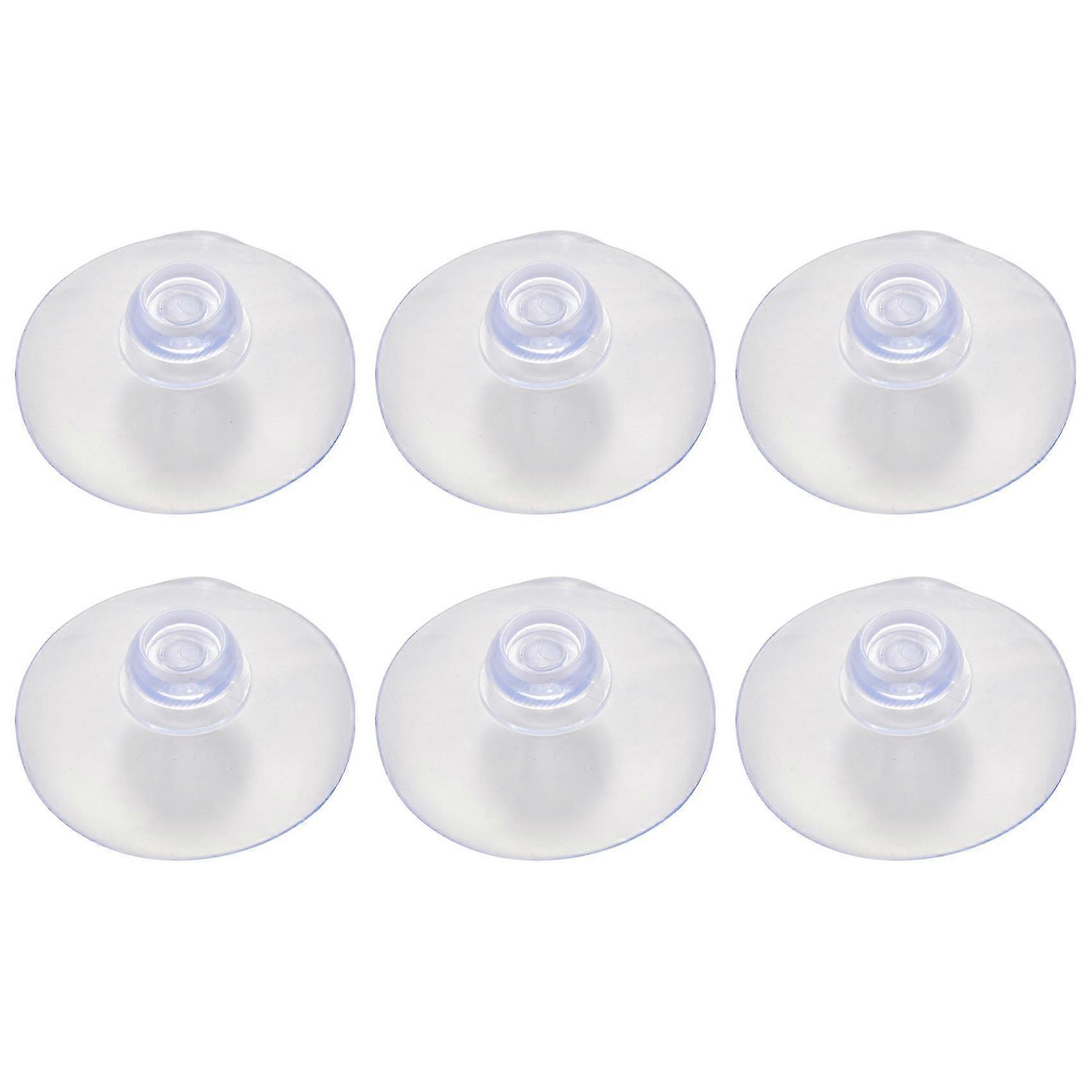 100Pcs Transparent Mushroom Head Suction Cups 40mm