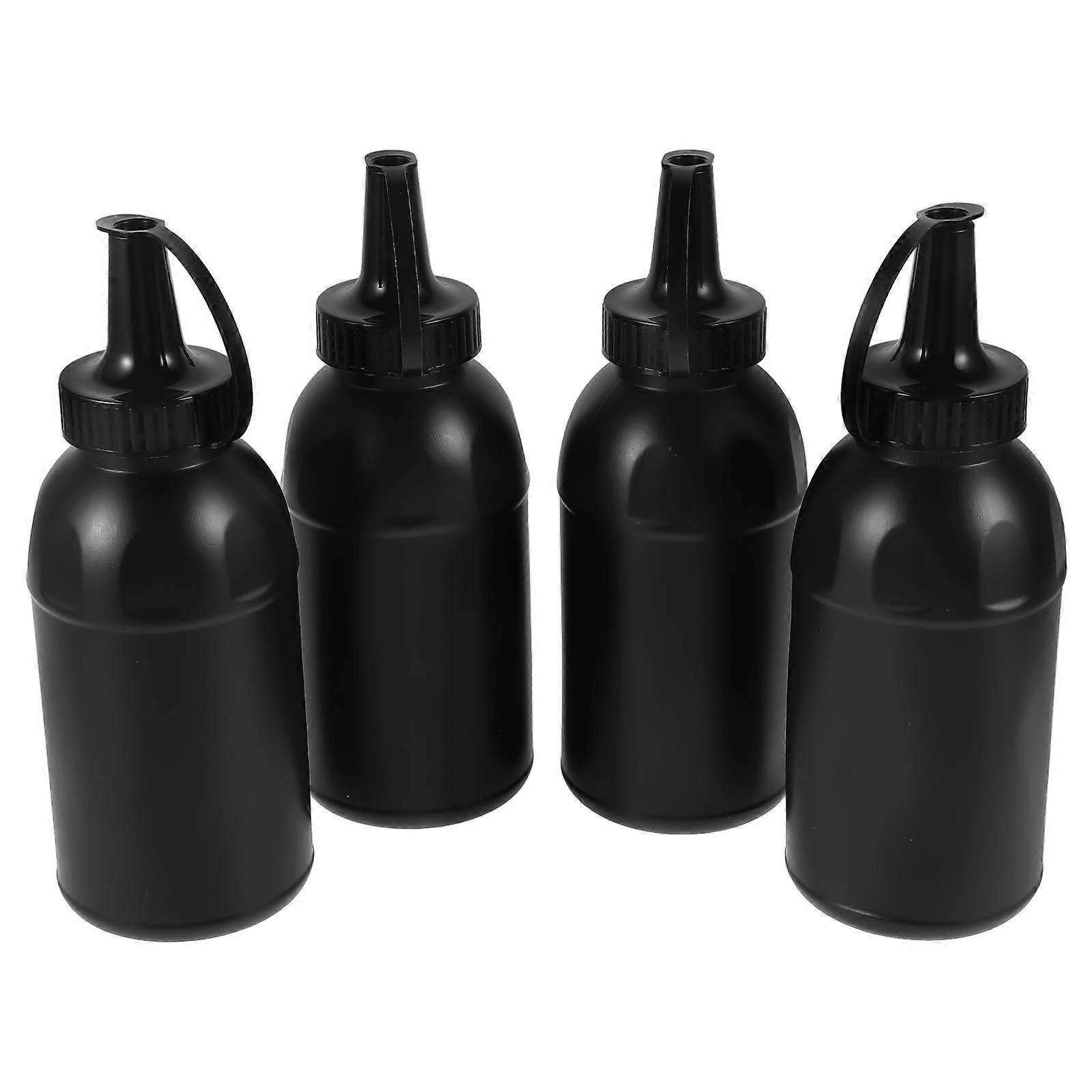 Bottle Plastic Toy Beads Storage Bottles for Outdoor Use 4Pcs
