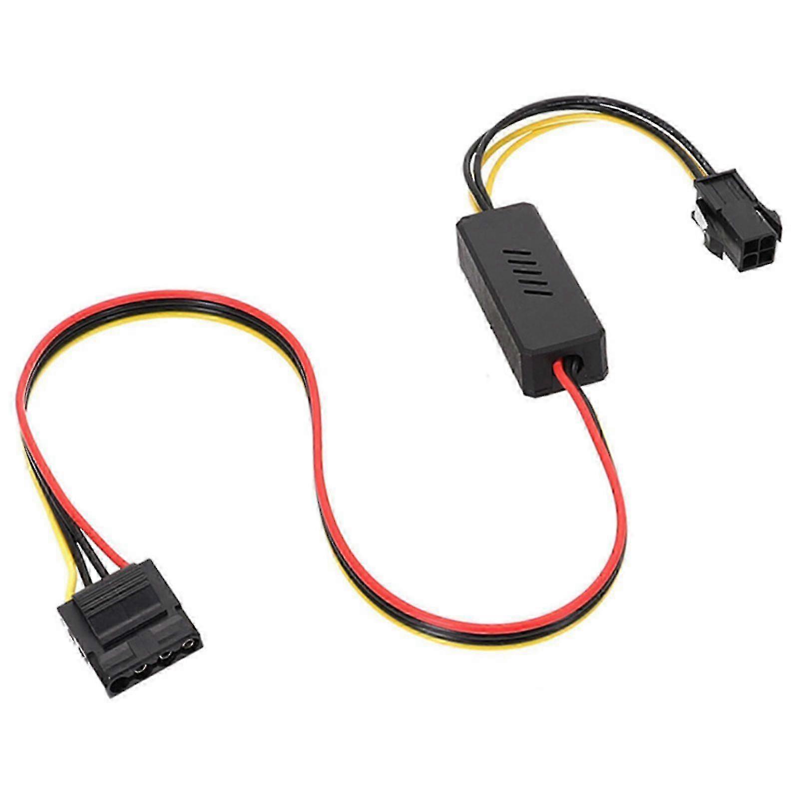 Mainboard 4Pin CPU to 4Pin Molex Hard Disk Power Connection Extension Wire for Computer Assembly HDD Splitter Cord w