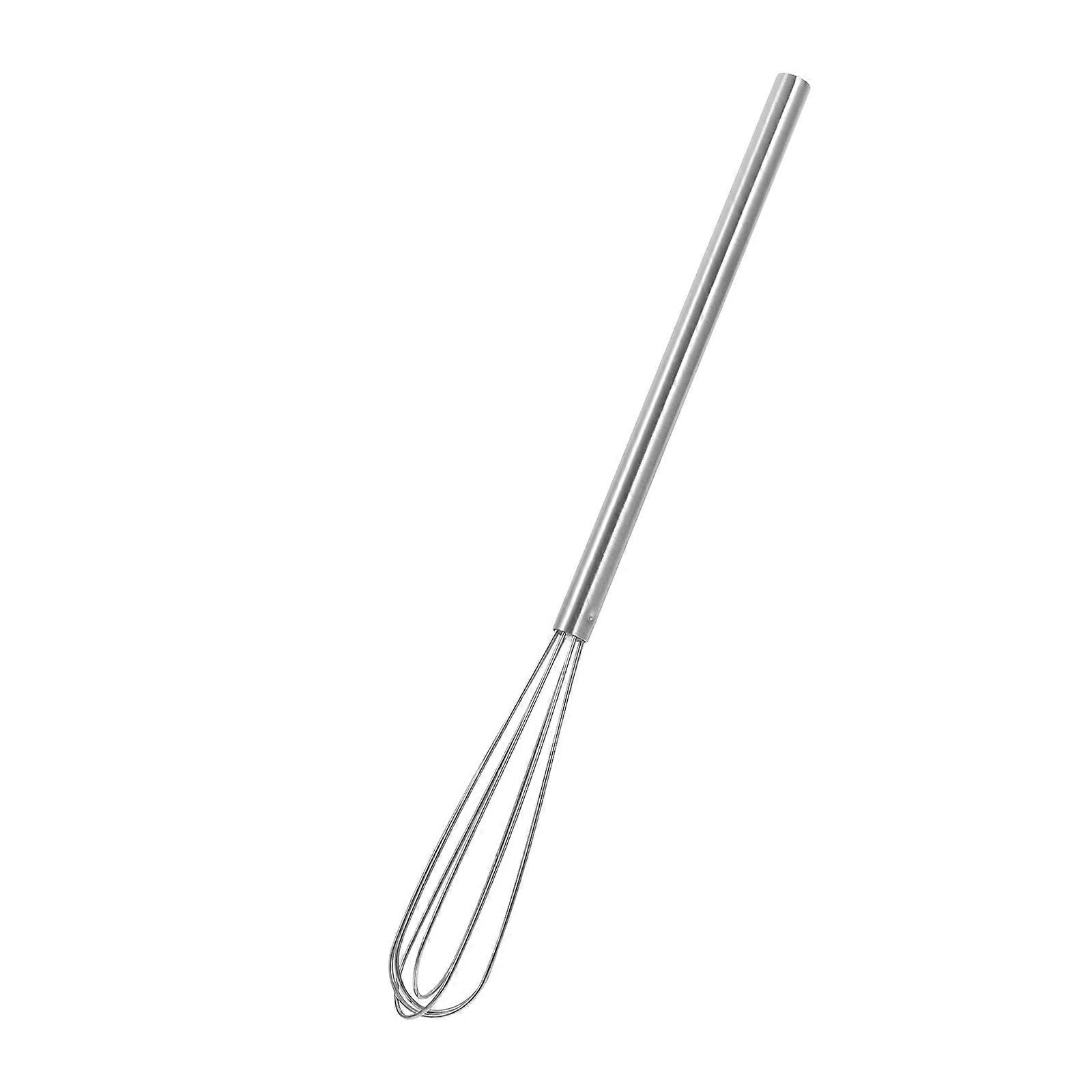 Handheld Stainless Steel Egg Beater Whisk for Cooking Silver