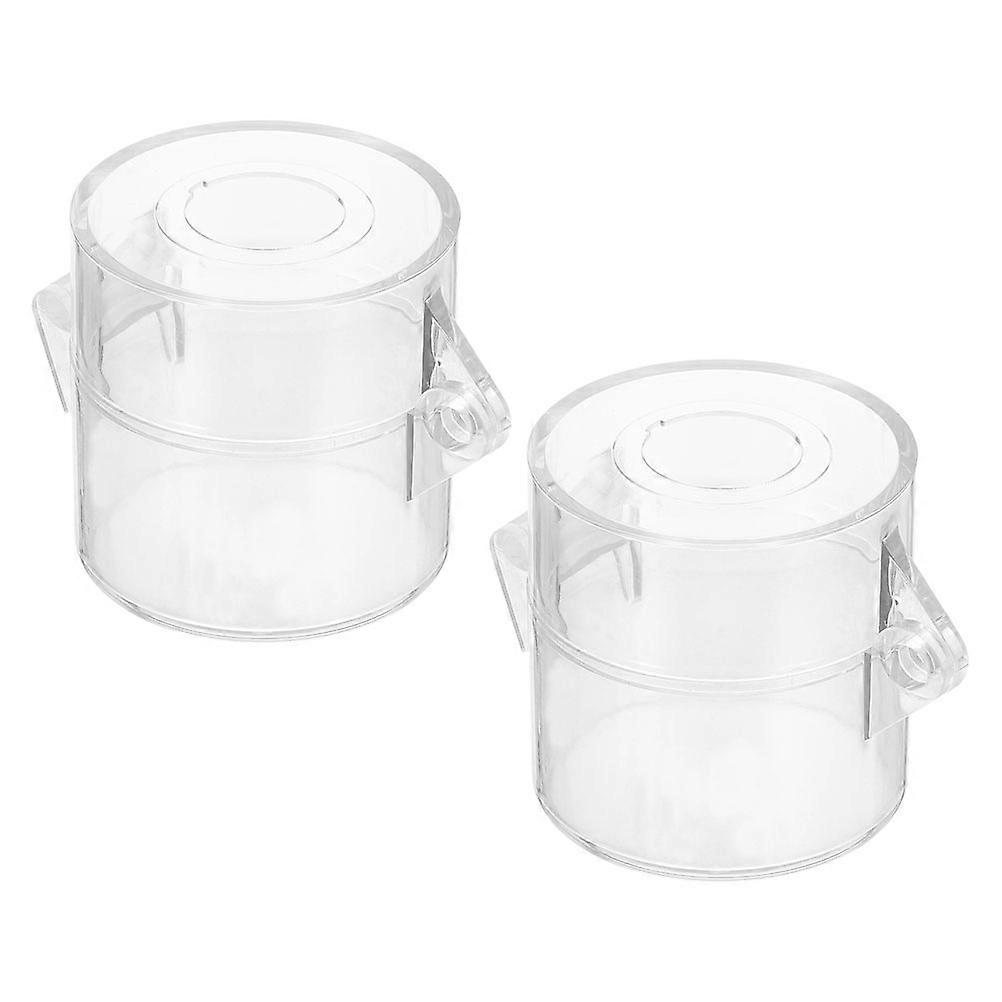 Emergency Button Cover Plastic Switch Guard for 2Pcs Stop Button Protective Cover
