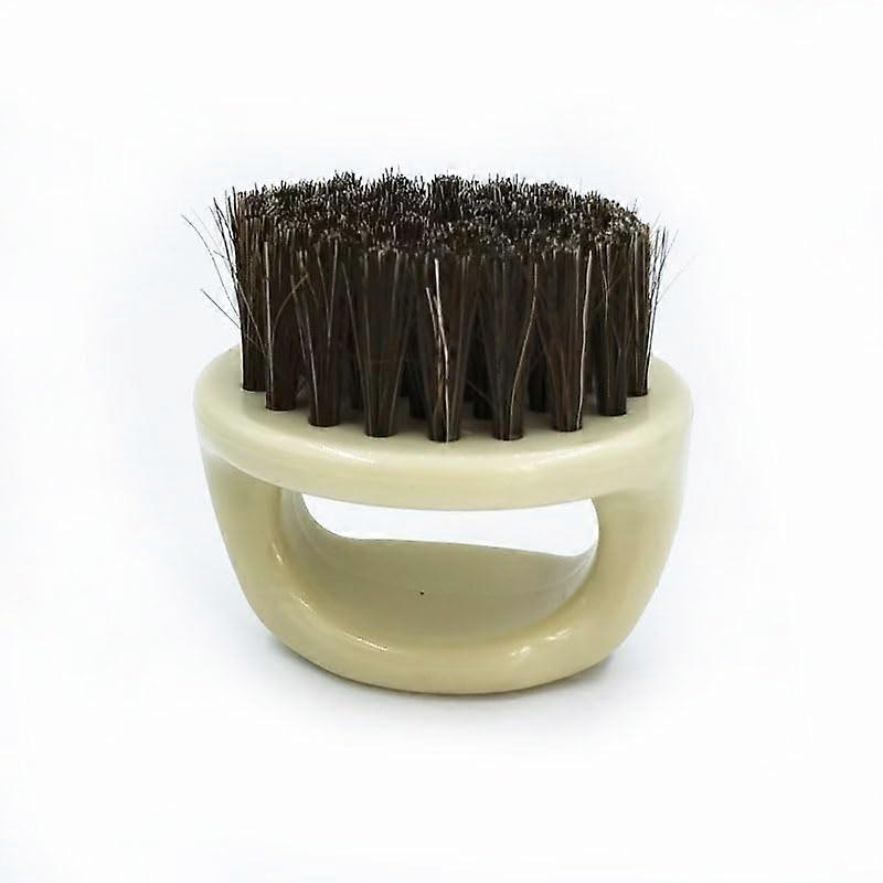 Boar Bristle Shaving Brush with Ergonomic Handle for Rich Lather and Men's Wet Shave