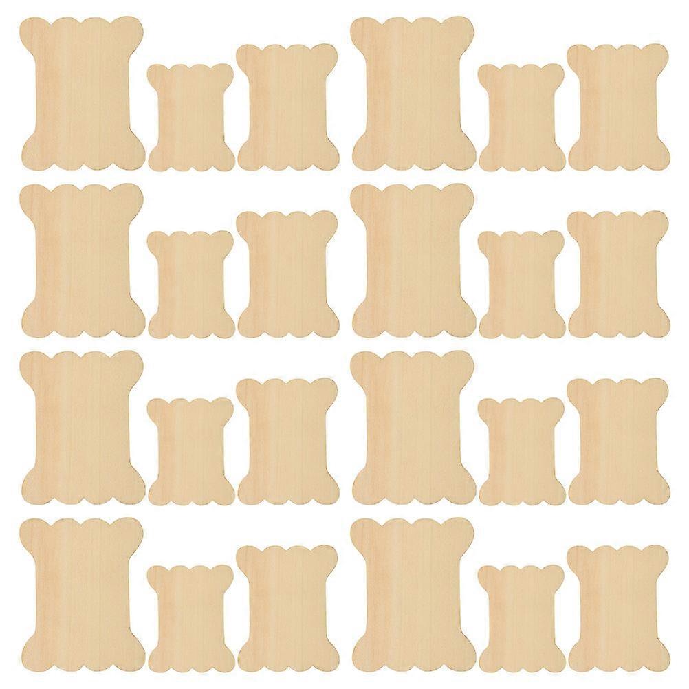 Knitting Yarn Bobbins Wooden Thread Bobbin Spool Winder 60Pcs Kit