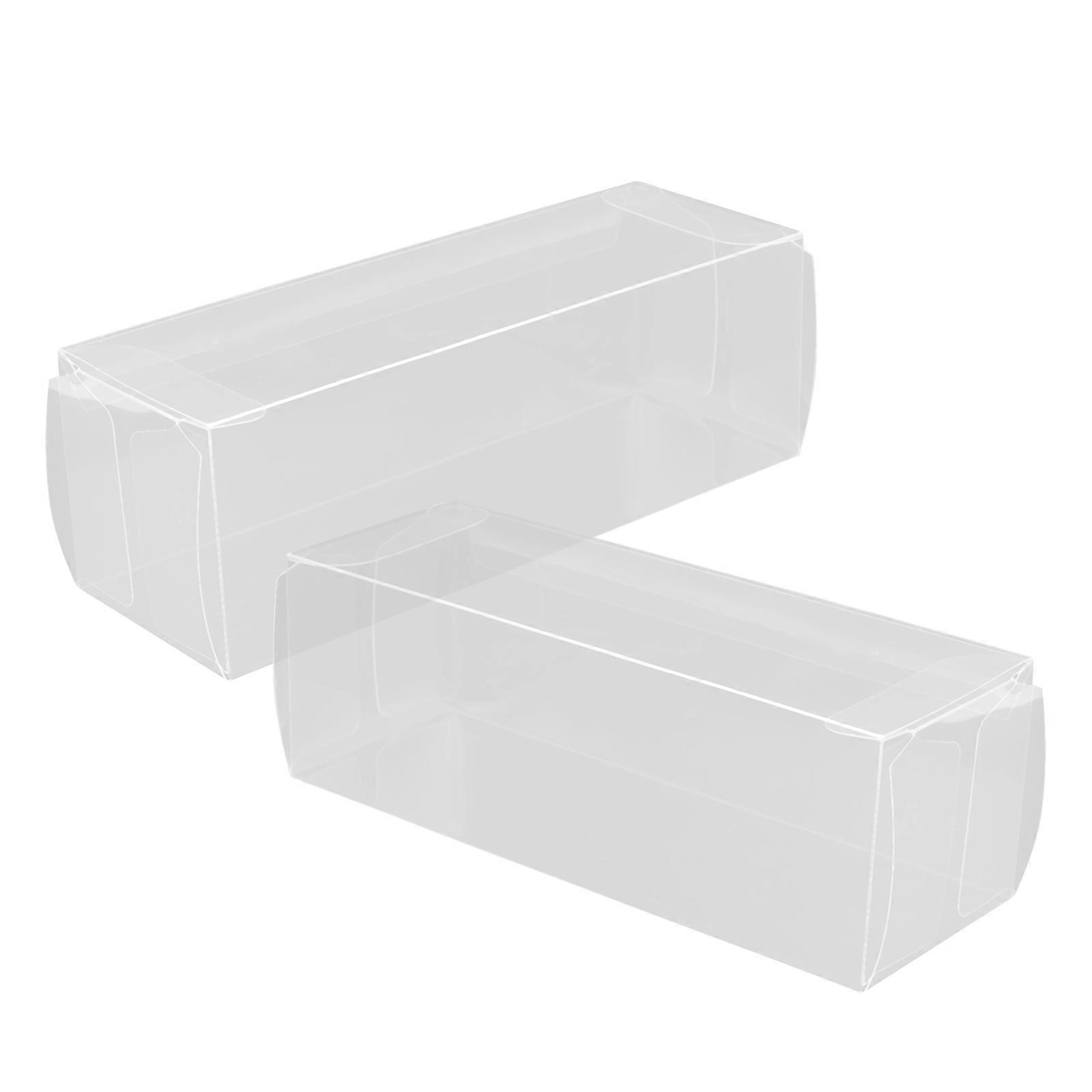 Clear Plastic Golf Ball Holder Case for Storage 2Pcs Transparent Ball Container