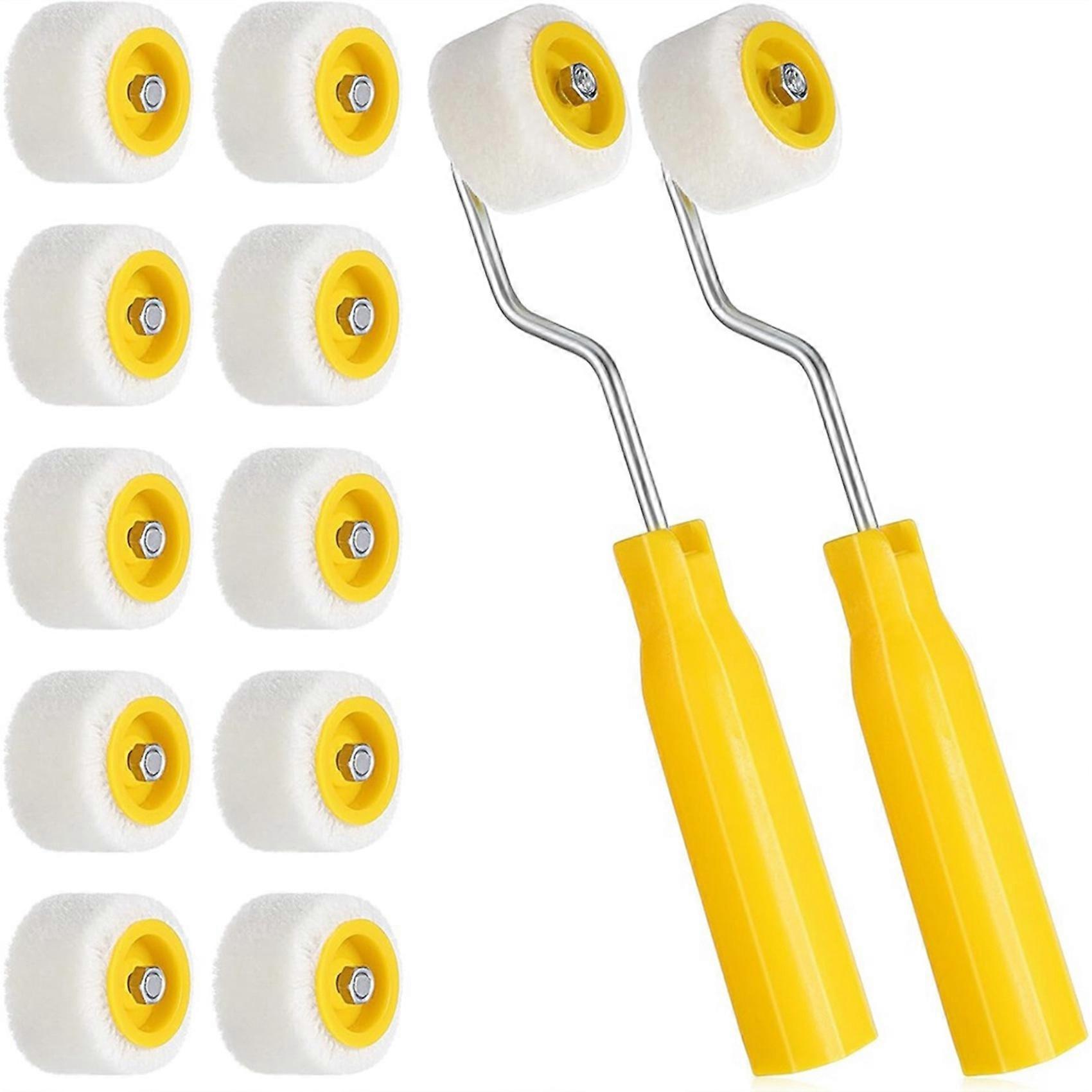 4/5 Inch Mini Paint Roller, Foam Roller Paint, Tiny Painting Tool for Touch Up Trim Edge or Corner