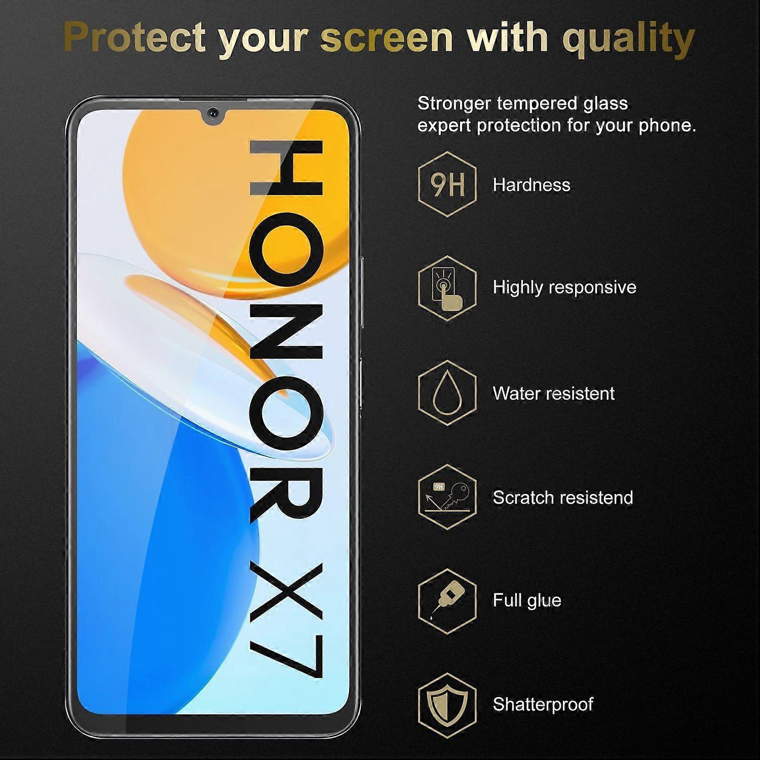 3x Honor X7 スクリーンプロテクター