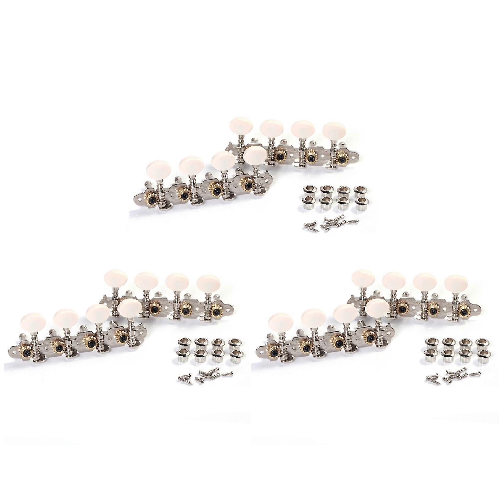 24X Mandolin String Tuning Pegs Machine Heads String Tuning L+R Pegs for Mandolin Instruments Accessory Part