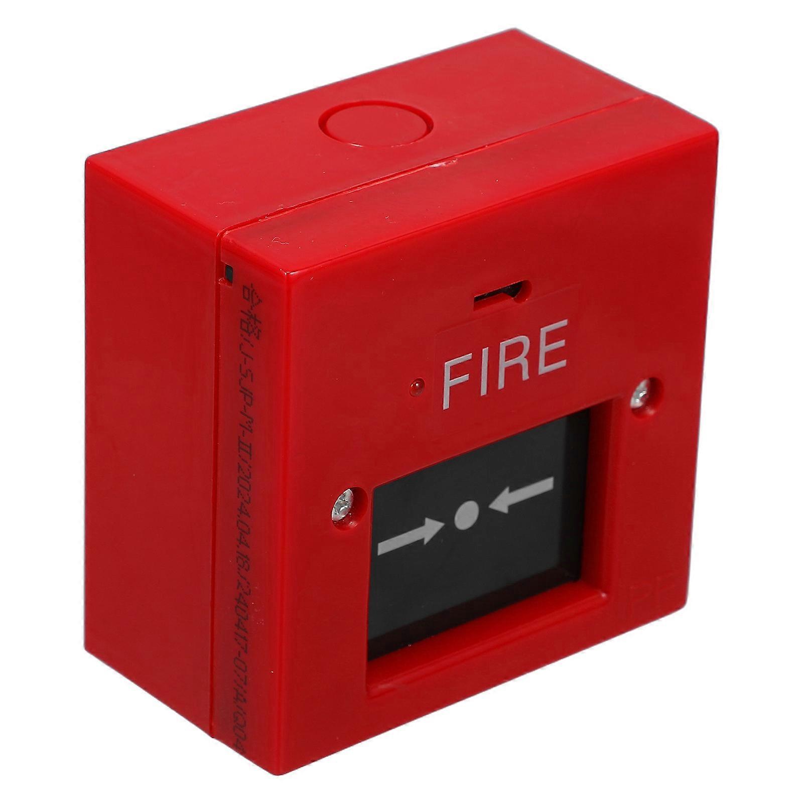 Security Button Wired Fire Alarm Button for Emergency Door Access Control