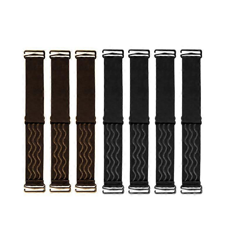 Adjustable Wig Strap with Silicone No Slip Grip, 7pcs Elastic Bands for Secure Comfortable Fit