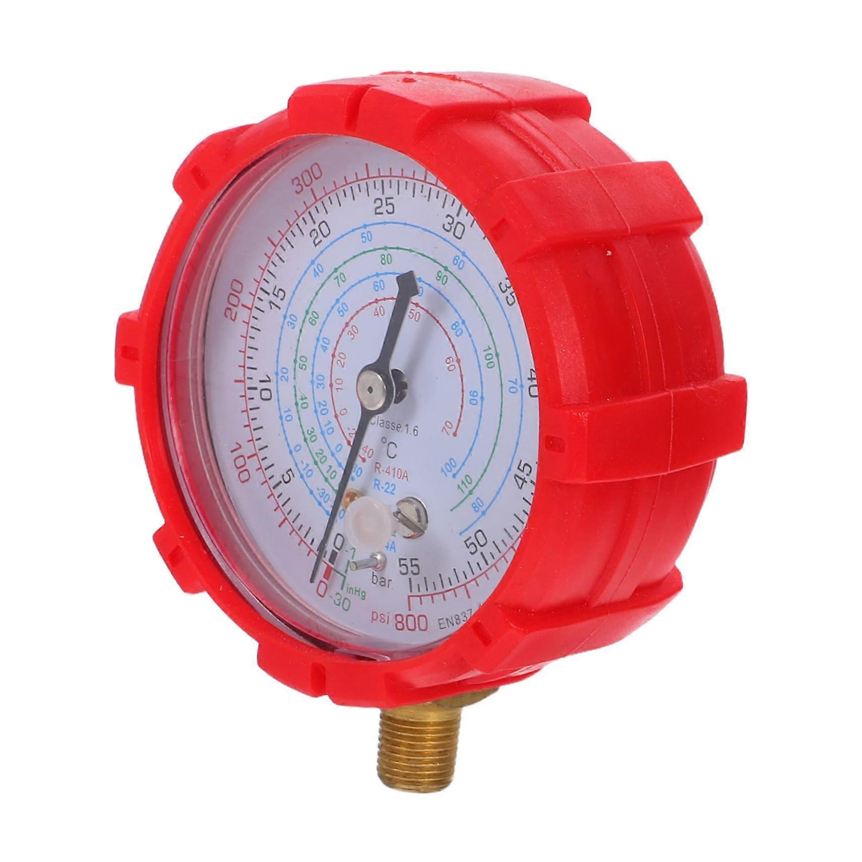 HVAC Pressure Gauge Set for Car A/C Diagnostics with Accurate Readings and Durable Construction
