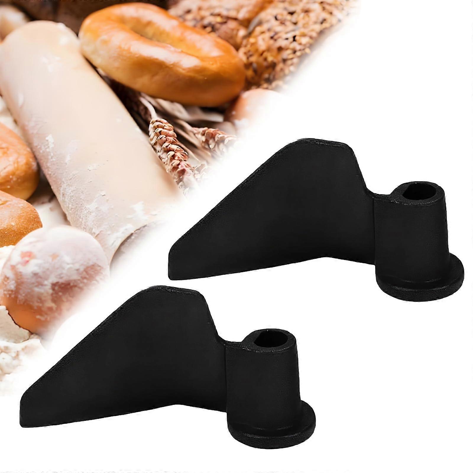 2Pack Bread Maker Kneading Paddle Replacement for Cuisinart CBK110, Nonstick Easy Clean Black