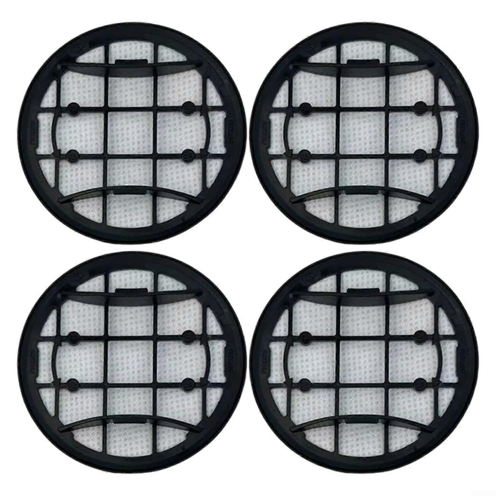 Washable Vacuum Filter Replacement for Philips VC7000 VC8000 XC7055 XC8057 4 Pack