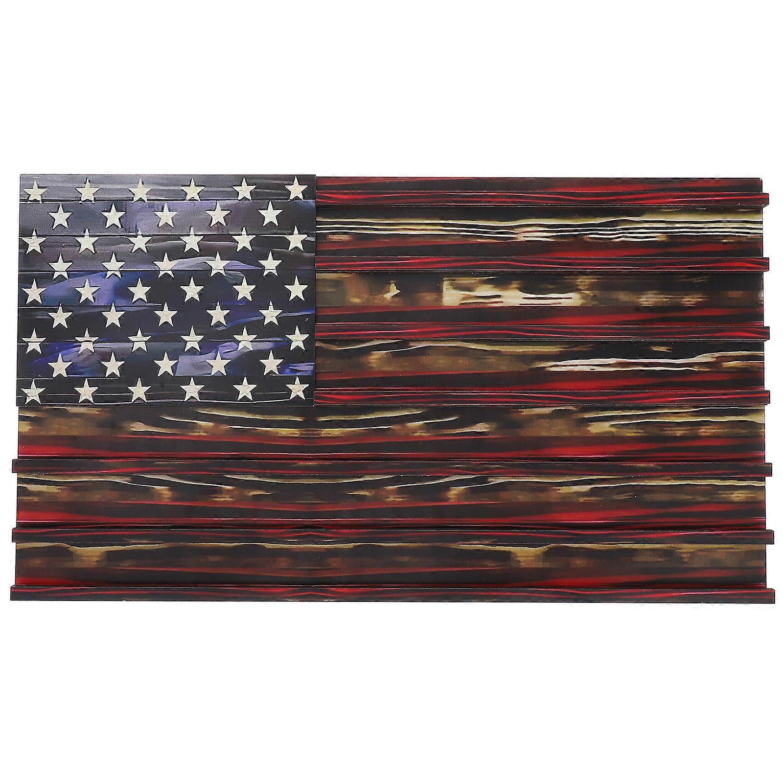 Wooden Coin Display Case for Coins Star Pattern Wall Stand