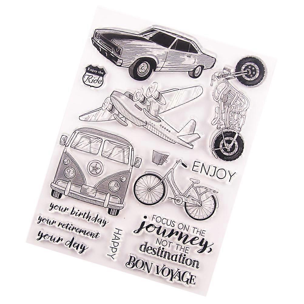 Silicone Clear Stamps Transparent Seal Stamp for Scrapbooking