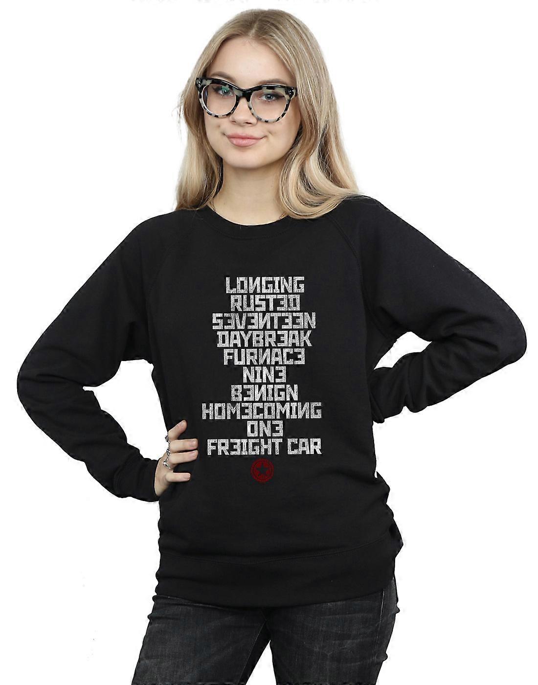 Marvel Women's Winter Soldier Trigger Words Sweatshirt