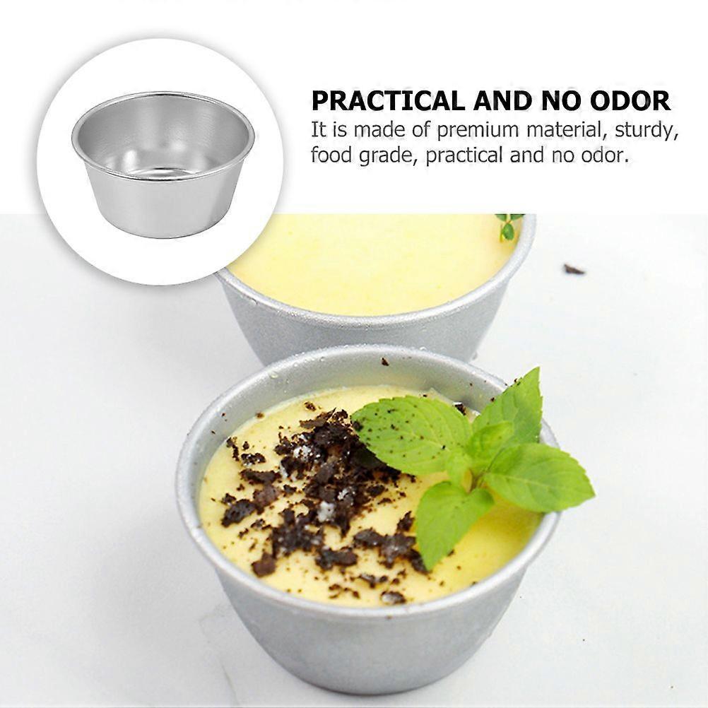 6Pcs Muffin Cake Molds Multi-function Muffin Cups Metal Baking Molds Baking Accessory