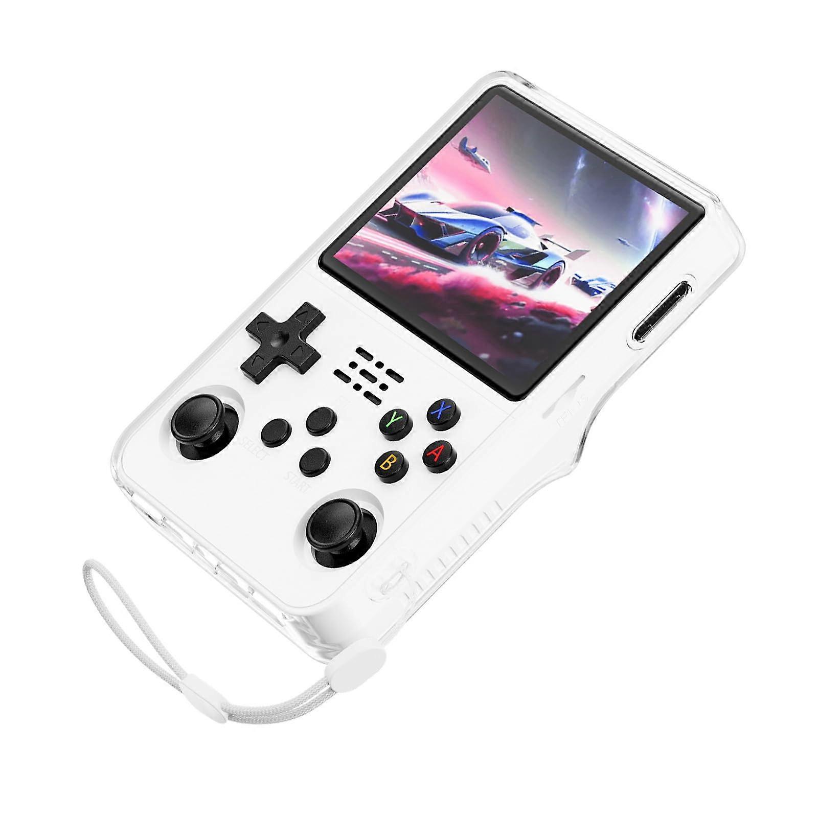 Handheld Game Console Case for R36S, Shockproof Water Resistant Protective Shell with Nonslip Grip