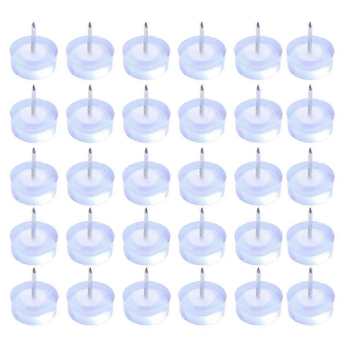 Transparent Sofa Tacks Decorative Nails 30Pcs