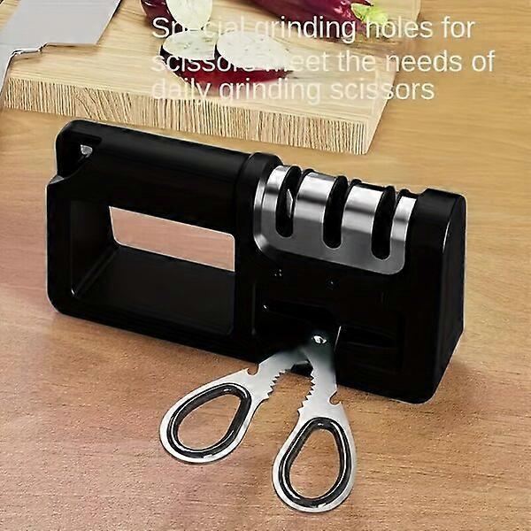 Diamond Sharpener 4-in-1 Multifunctional Stainless Steel Kitchen Tool