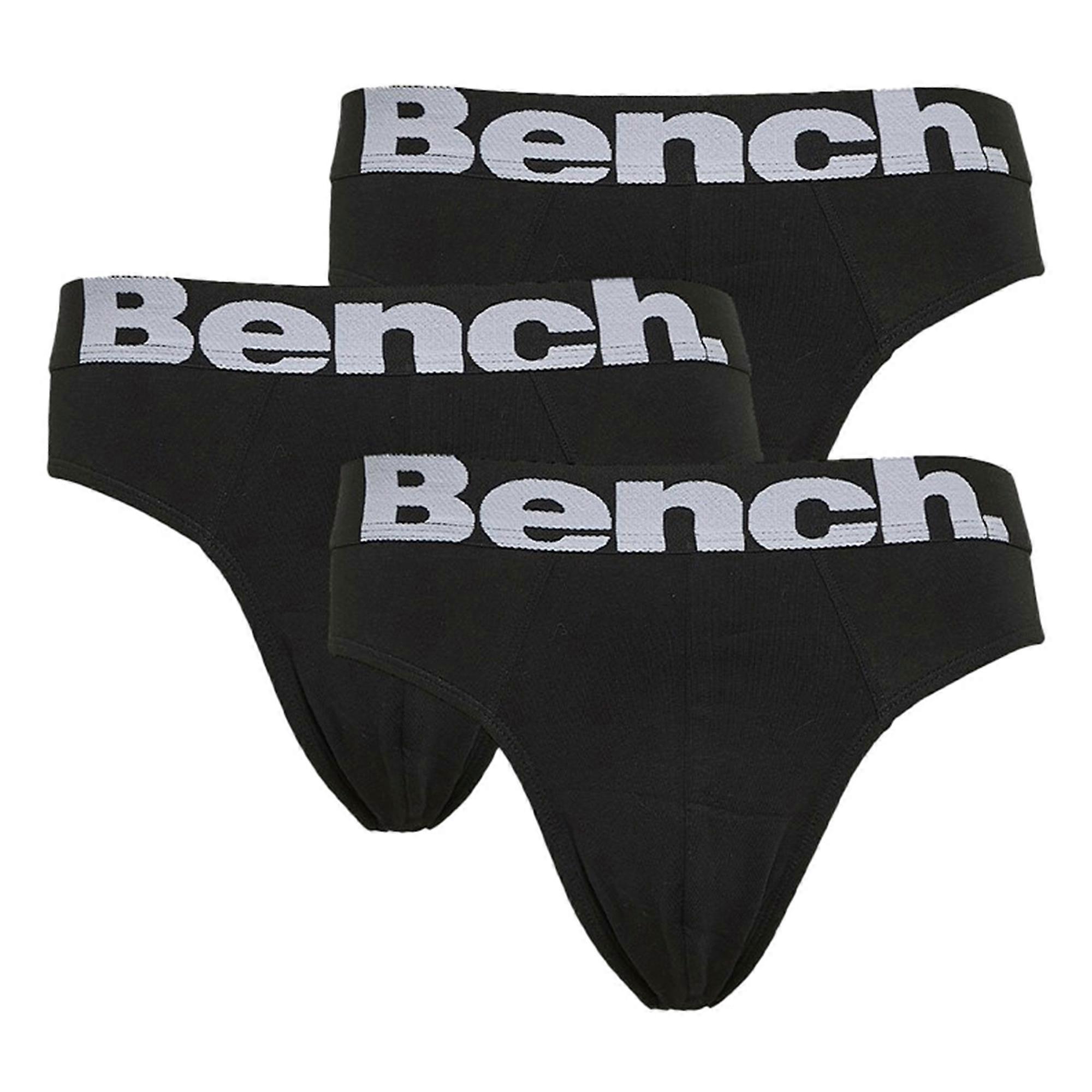 Bench - 3 Pack Mens Cotton Breathable Briefs - Asner