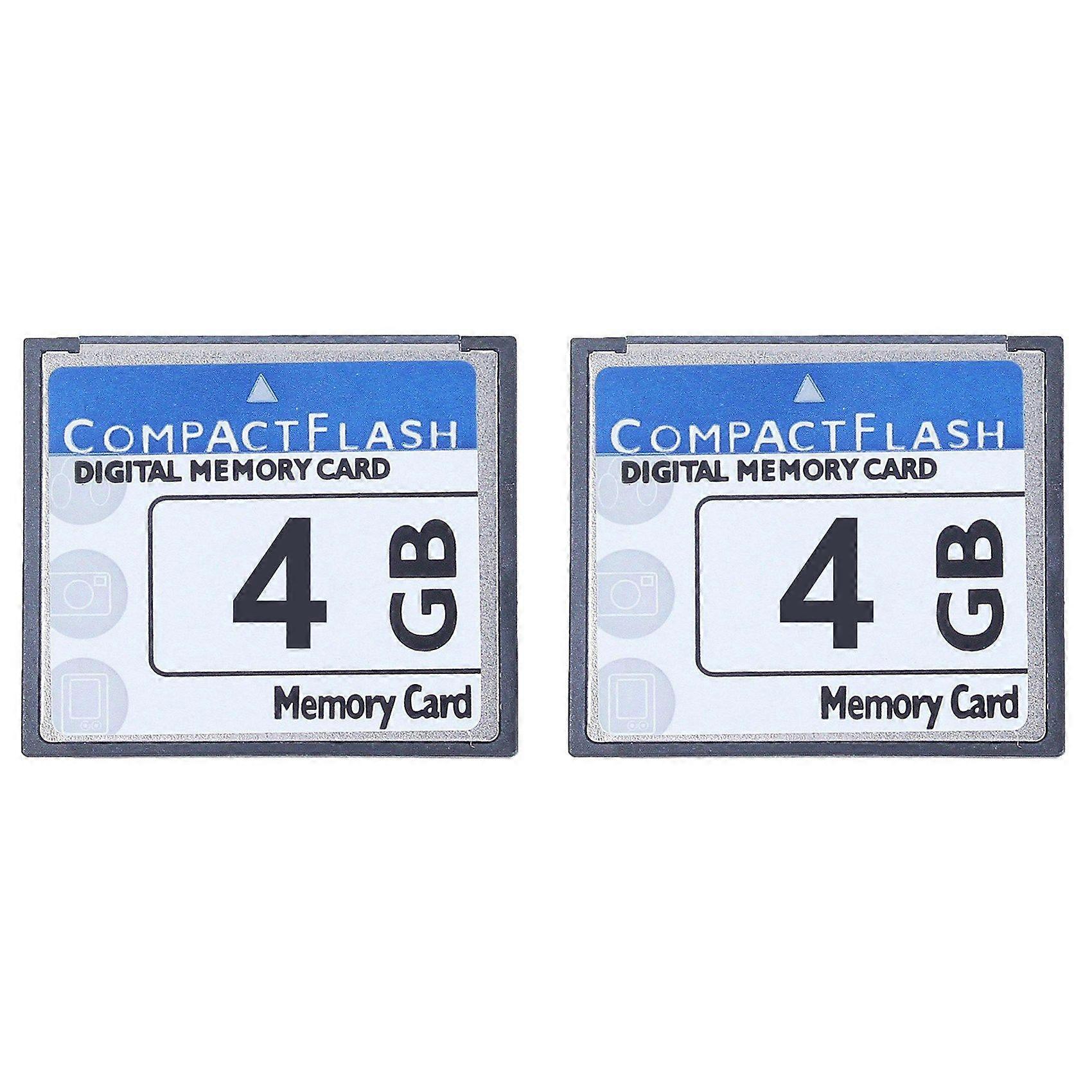 2X Professional 4GB Compact Flash Memory Card for Camera, Advertising Machine, Industrial Computer Card