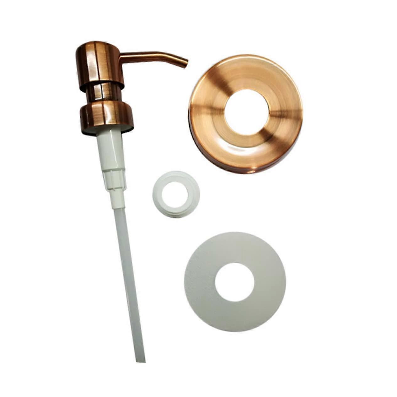 Soap Dispenser Pump with Ergonomic Hand Press, Lotion Pump Replacement for Universal Bottle Fit