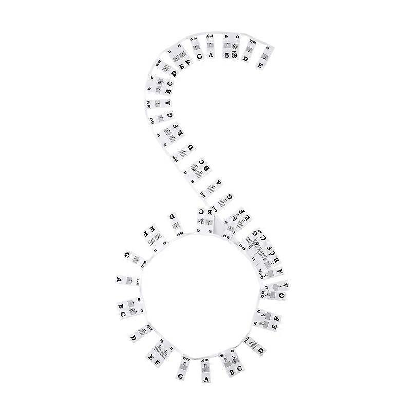 88 Key Removable Piano Keyboard Stickers