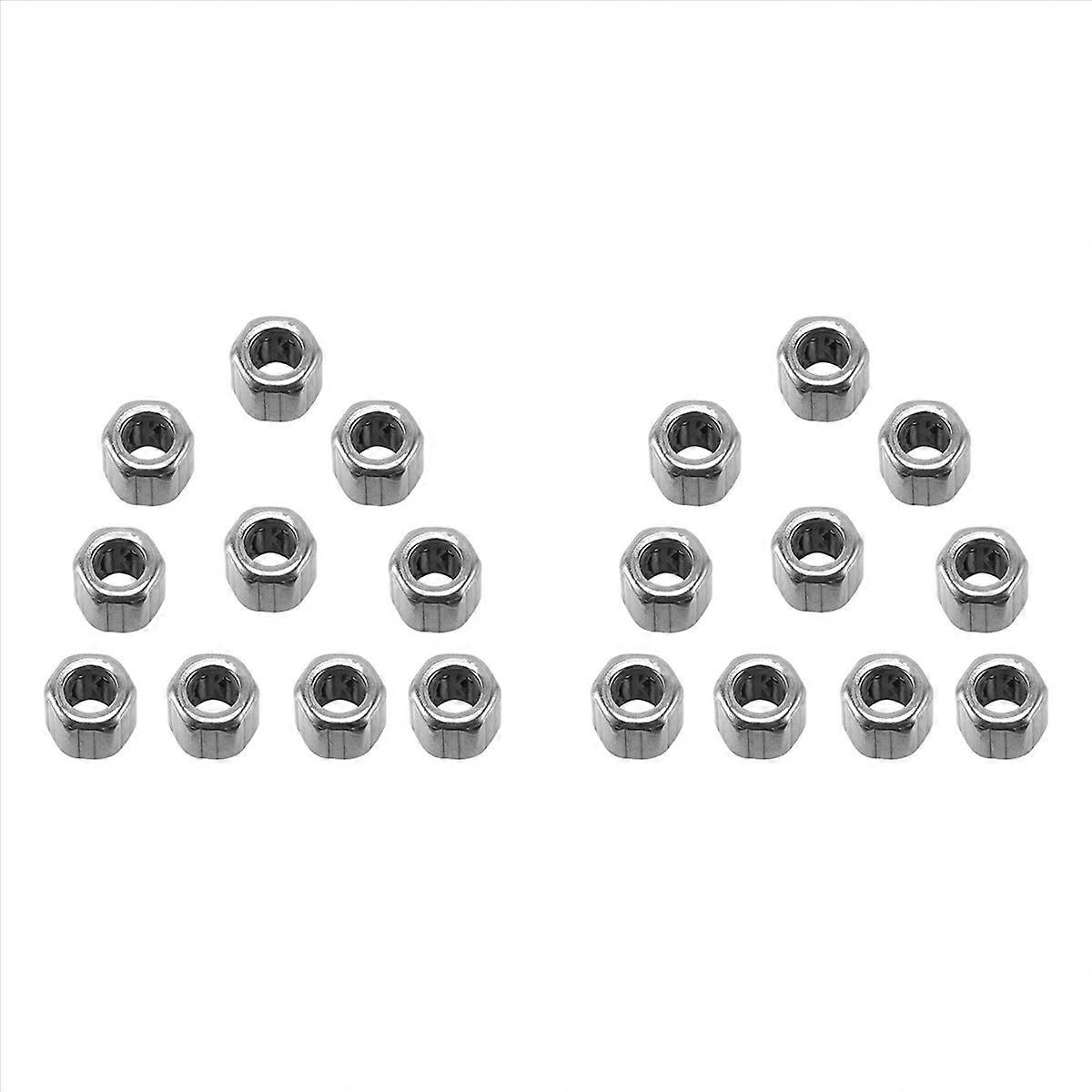 10Pcs Needle Bearing HF081412 Outer Hexagonal One-Way Needle