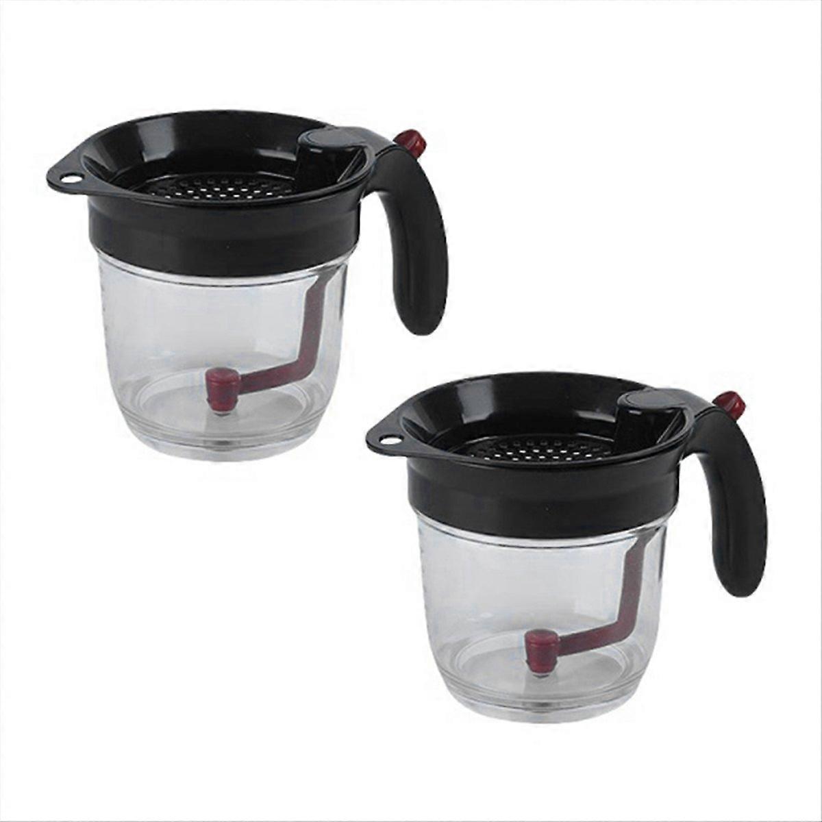 Kitchen Tool Fat Separator with Bottom Release Fat Separator