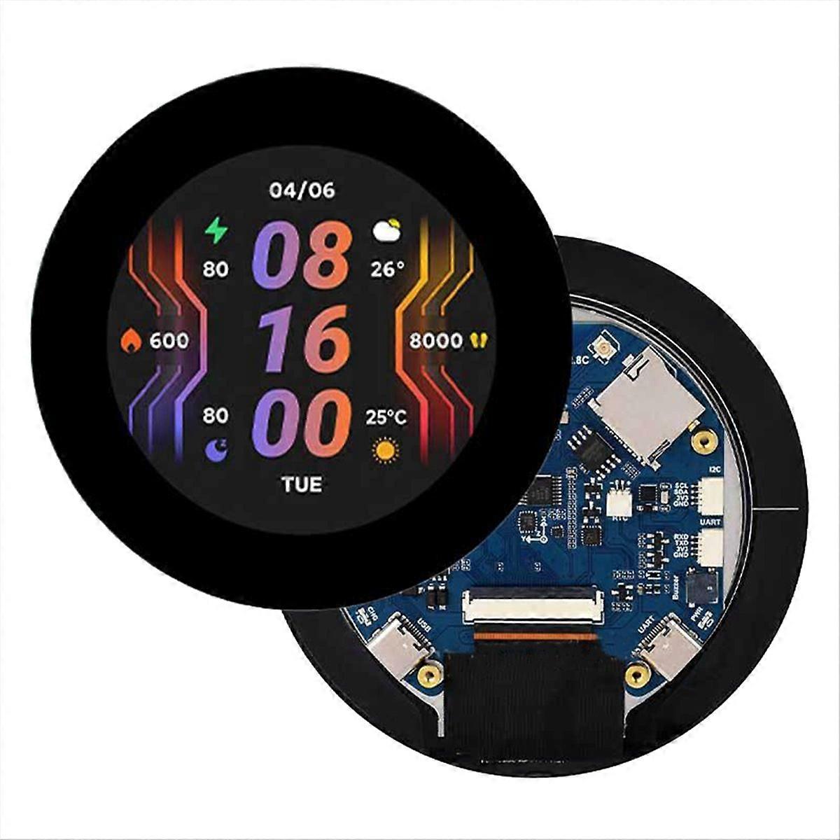 ESP32 S3 2.8 inch LCD Development Board With QMI8658 6-Axis Sensor