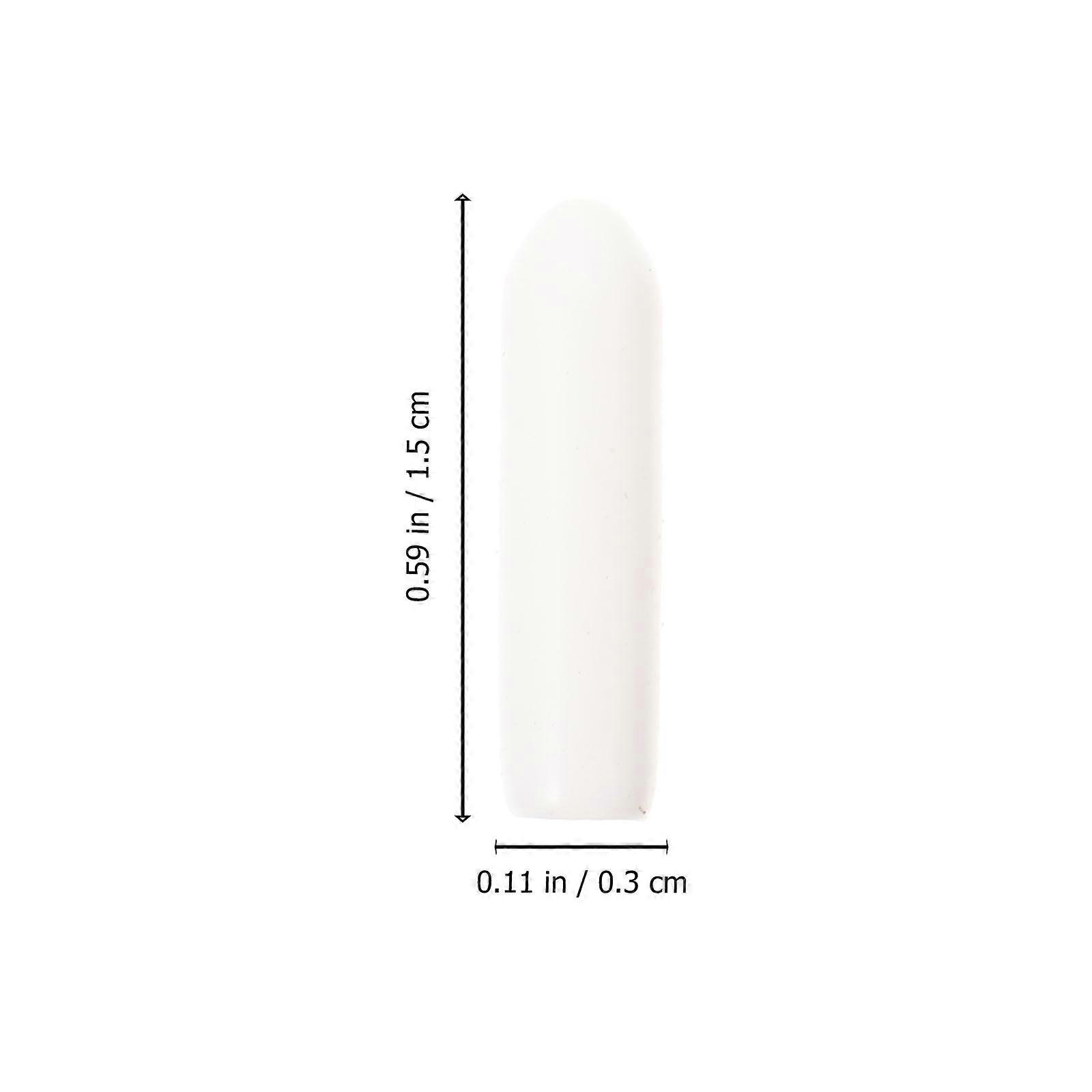 Hanger Protector White End Caps for Hanging Hook Tip Covers 300Pcs