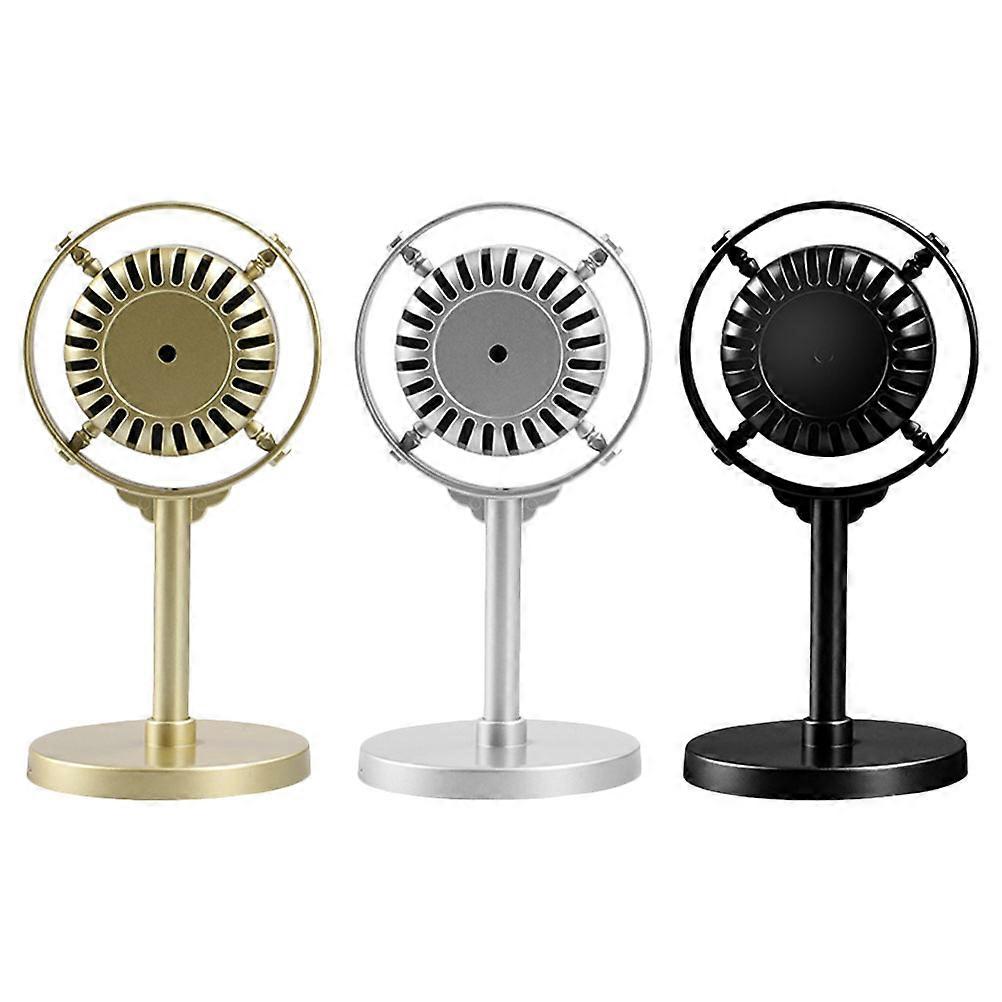 Antique Microphone Model Retro Style Microphone Prop for Decoration 3Pcs