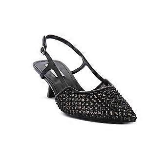 Steve Madden Black Tie Sandalen