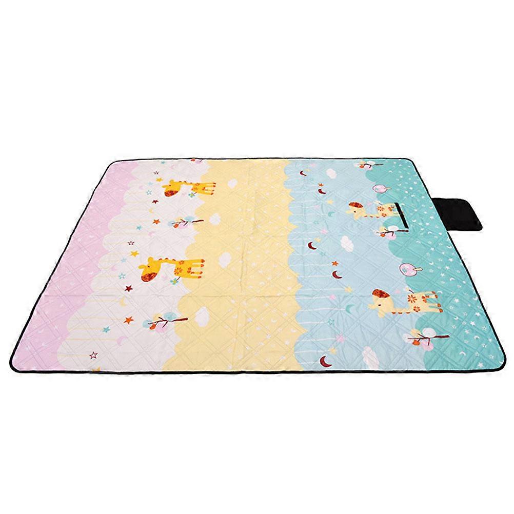 Multifunctional Outdoor Picnic Blanket Rectangular Protect From Twigs Various Occasions 1Set