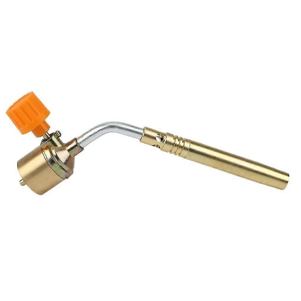 Brass Mapp, Propane Gas Torch with Automatic Ignition Trigger, Heating Welding Burner Suitable for Cam