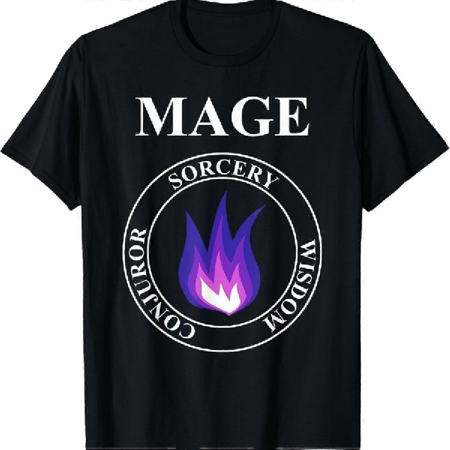 Tricou Mage Fantasy RPG Class Arcane Magic