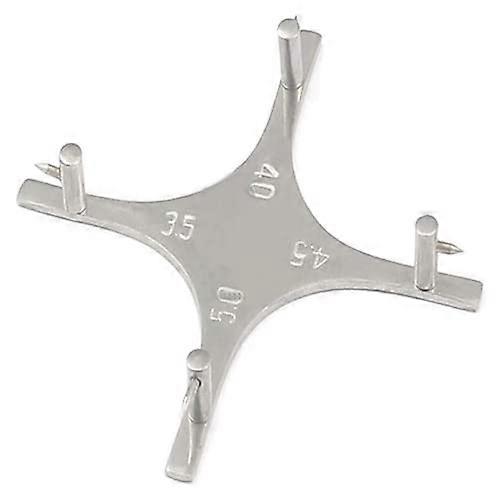 Orthodontic Bracket Positioning Gauge for Posterior Teeth with Precise Alignment and Easy Clean