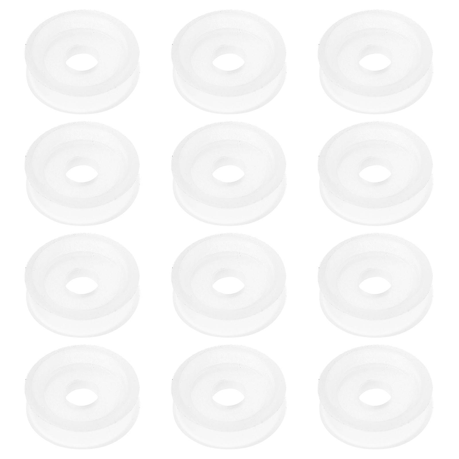 12pcs Replacement Float Valve Gaskets Float Valve Sealer For Pressure Cooker Float Sealing Caps Float Valve Silicone Caps