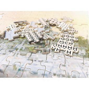 500 Piece Wooden Jigsaw Puzzle for Adults HD Printed Artwork with Reference Poster Colorful Design
